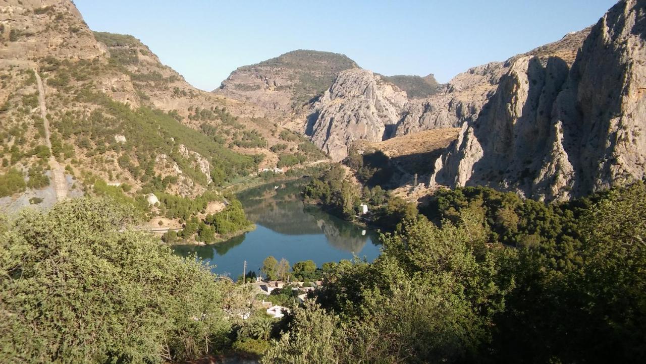 Cortijo Las Palmeras El Chorro Alora Exteriör bild